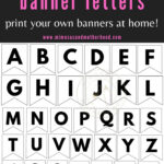 Free Printable Abc Banner Template Intended For Free Printable Alphabet Banner Template