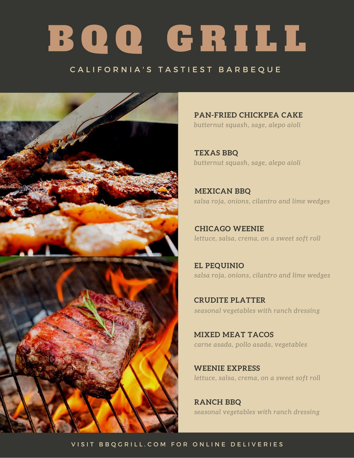 Free Printable And Customizable Bbq Menu Templates | Canva with regard to Free Printable Bbq Menu Template