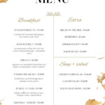 Free Printable And Customizable Fancy Menu Templates | Canva With Regard To Free Printable Dinner Menu Template