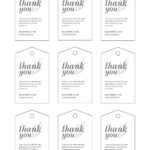 Free, Printable And Customizable Gift Tag Templates | Canva Within Free Printable Favor Tags Template