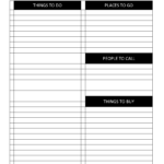 Free Printable And Editable Brain Dump Worksheet With Free Printable Brain Dump Template