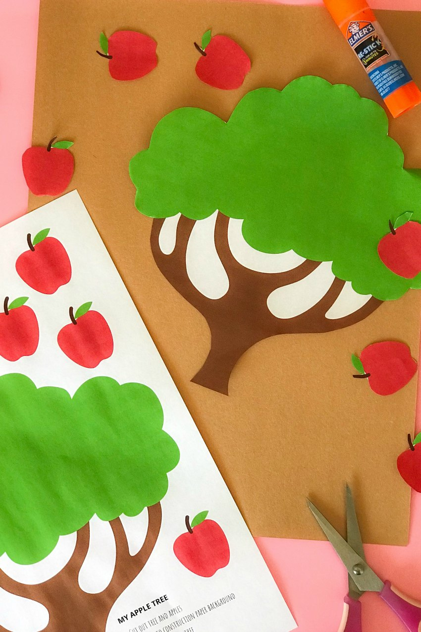 Free Printable Apple Tree Craft For Kids | The Best Of This Life within Free Printable Apple Tree Template