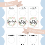 Free Printable Baby Closet Dividers Preemie To 24 Months   2 Styles With Regard To Free Printable Closet Divider Template
