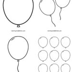 Free Printable Balloon Templates (Different Sizes!!) Regarding Free Printable Balloon Sizer Template