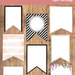 Free Printable Banner Templates {Blank Banners}   Paper Trail Design Pertaining To Free Printable Banner Template Bon Voyage