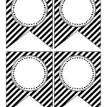 Free Printable Banner Templates {Blank Banners}   Paper Trail Design Throughout Free Printable Bunting Flag Template