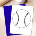Free Printable Baseball Bat Template – Simple Mom Project With Free Printable Baseball Template Printable