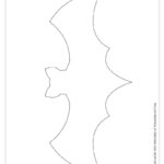 Free Printable Bat Template   Diy Halloween Decorations   Pjs And Regarding Free Printable Bat Template For Halloween