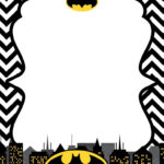 Free Printable Batman Birthday Invitation Templates In Free Printable Batman Invitation Template