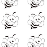 Free Printable Bee Template For Kindergarten Craft For Free Printable Bumble Bee Template