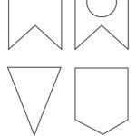 Free Printable Blank Banner Template Pdf Intended For Free Printable Bunting Flag Template