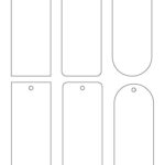 Free Printable Blank Bookmark Template [Pdf Included] Inside Free Printable Blank Bookmark Template