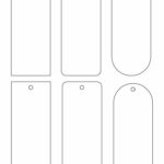 Free Printable Blank Bookmark Templates [Pdf Included With Free Printable Bookmark Template