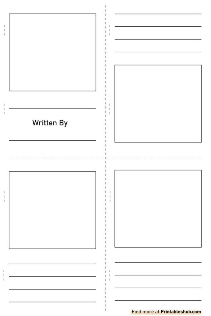 Free Printable Children’s Book Template