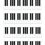 Free Printable Blank Piano Keyboard Template [Pdf Included] With Regard To Free Printable Blank Piano Keyboard Template