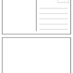 Free Printable Blank Postcard Template Pdf Within Free Printable Blank Postcards Template