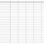 Free Printable Blank Spreadsheet Templates [Pdf Included For Free Printable Spreadsheet Template