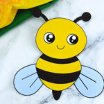 Free Printable Bumble Bee Craft Template – Simple Mom Project Pertaining To Free Printable Bumble Bee Template