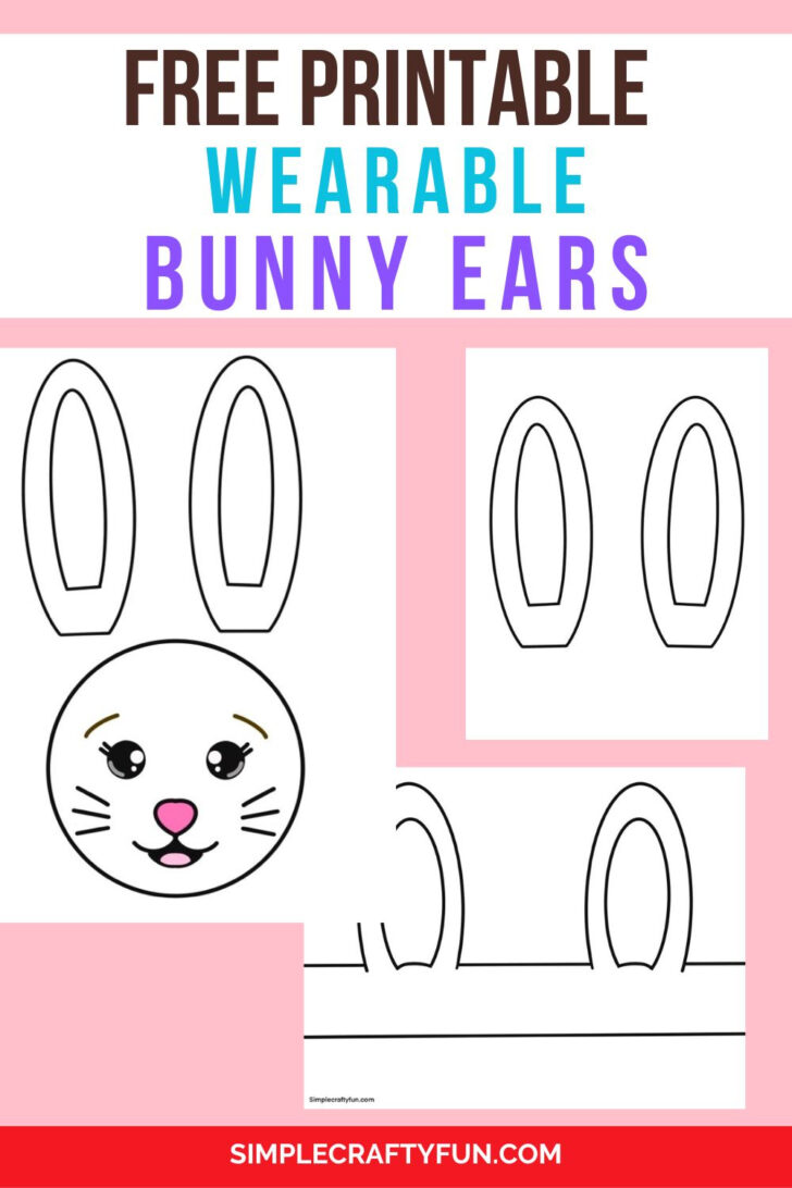 Free Printable Easter Bunny Ears Template