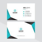 Free Printable Business Card Template 6066863 Vector Art At Vecteezy Intended For Free Printable Business Card Template