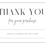 Free Printable Business Thank You Postcard Templates | Canva Inside Free Printable Business Thank You Card Template
