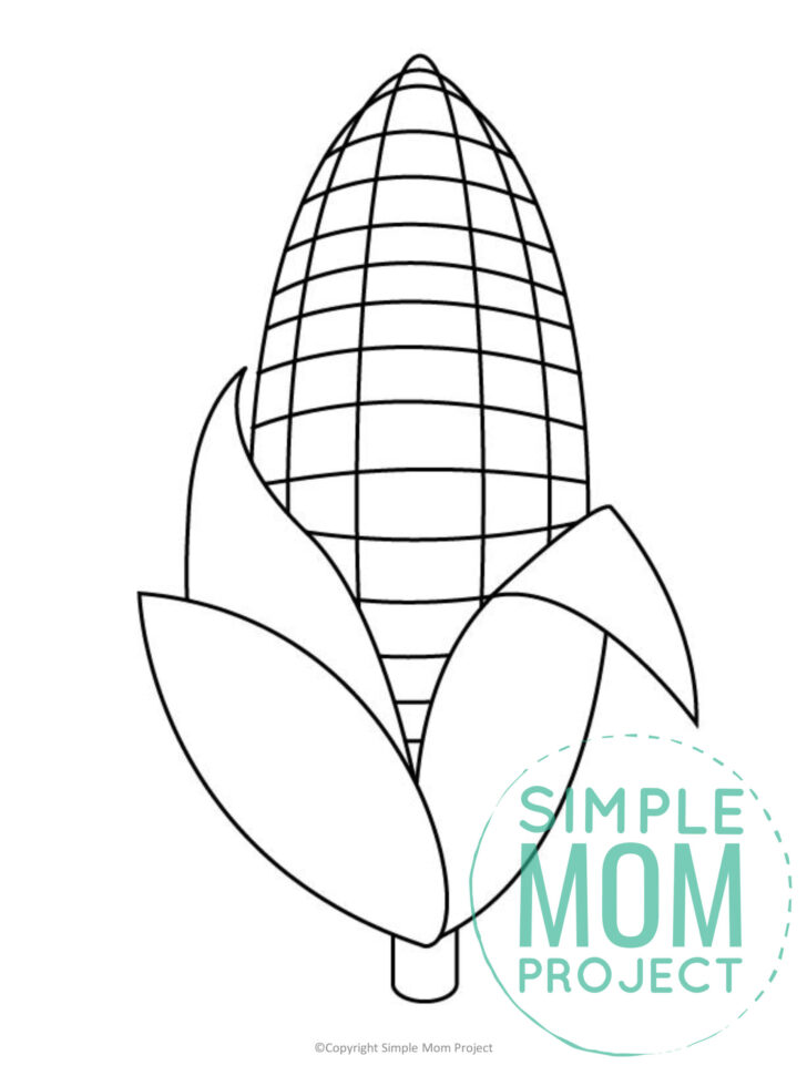 Free Printable Corn Template Printable