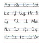 Free Printable Cursive Writing Worksheet Templates | Canva Intended For Free Printable Cursive Letter Template