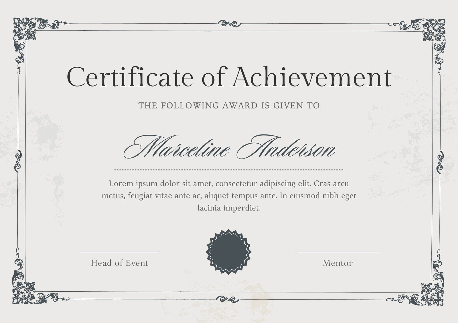 Free, Printable Custom Participation Certificate Templates | Canva for Free Printable Certificate of Participation Template