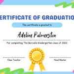 Free Printable, Customizable Academic Certificate Templates | Canva Inside Free Printable Certificate Template For Students