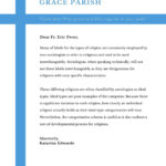 Free, Printable, Customizable Church Letterhead Templates | Canva In Free Printable Church Letterhead Template