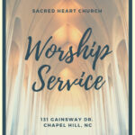 Free, Printable, Customizable Church Program Templates | Canva For Free Printable Church Program Template