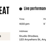 Free, Printable, Customizable Concert Ticket Templates | Canva For Free Printable Concert Ticket Template