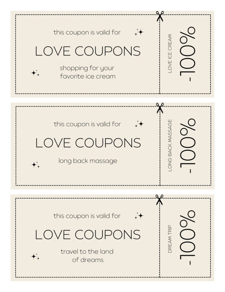 Free Printable Coupon Template