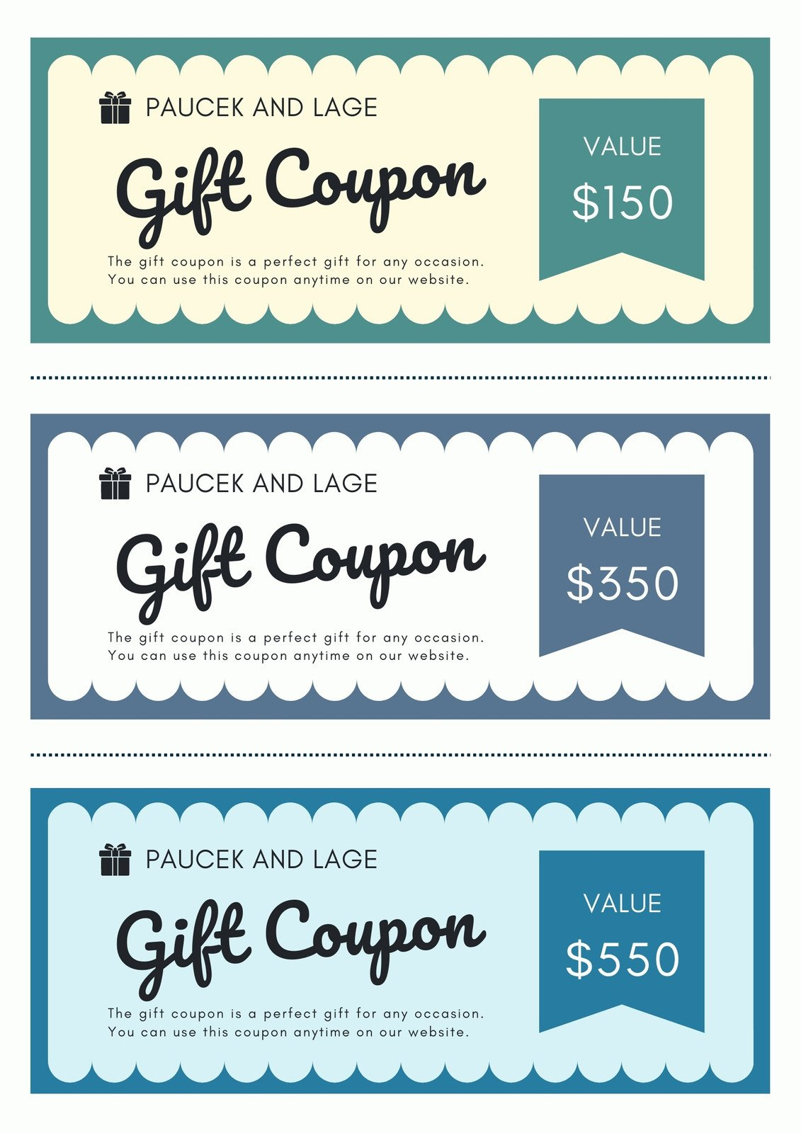 Free, Printable, Customizable Coupon Templates | Canva inside Free Printable Coupon Template