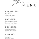 Free Printable, Customizable Lunch Menu Templates | Canva With Regard To Free Printable Food Menu Template