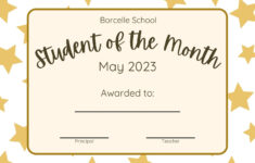 Free Printable, Customizable Student Certificate Templates | Canva with Free Printable Blank Award Certificate Template
