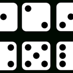 Free Printable Dice Template With Dots   Clip Art Library Inside Free Printable Dice Template With Dots