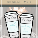 Free Printable ❘ Handmade Cup Cozy Display Pertaining To Free Printable Coffee Cup Template