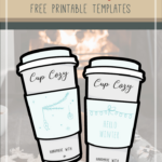 Free Printable ❘ Handmade Cup Cozy Display With Regard To Free Printable Coffee Cozy Template