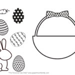 Free Printable Easter Craft For Kids (Simply Print, Cut, Color And Pertaining To Free Printable Easter Craft Template
