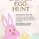 Free Printable Easter Egg Hunt Flyer Templates | Canva Intended For Free Printable Easter Flyer Template