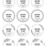 Free Printable & Editable Canning Labels   Savor + Savvy Within Free Printable Canning Label Template