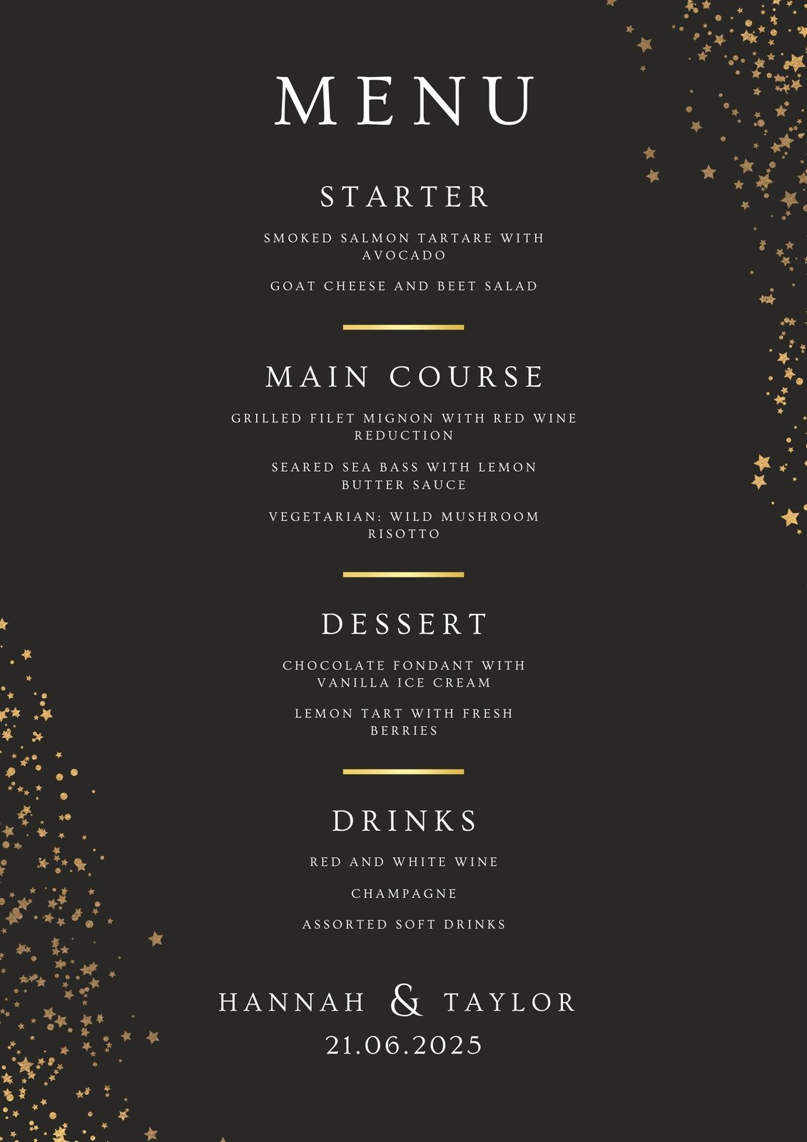 Free, Printable, Editable Dessert Menu Templates | Canva with regard to Free Printable Dessert Menu Template