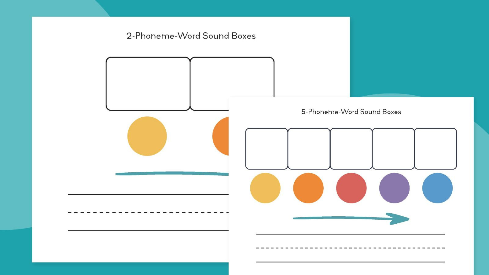 Free Printable Elkonin Boxes, Plus How To Use Them Step-By-Step in Free Printable Elkonin Boxes Template