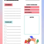 Free Printable Event Planning Templates [Word, Pdf, Excel] Within Free Printable Event Planning Template