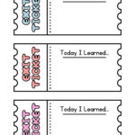 Free Printable Exit Ticket Templates You Can Customize | Canva In Free Printable Exit Ticket Template