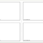 Free Printable Flash Cards Template For Free Printable Blank Card Template