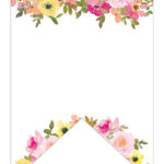Free Printable Floral Alphabet Banner Letters   Lovely Planner With Regard To Free Printable Banner Letter Template