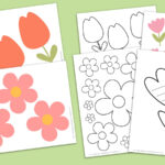 Free Printable Flower Template With Regard To Free Printable Flower Template Pattern