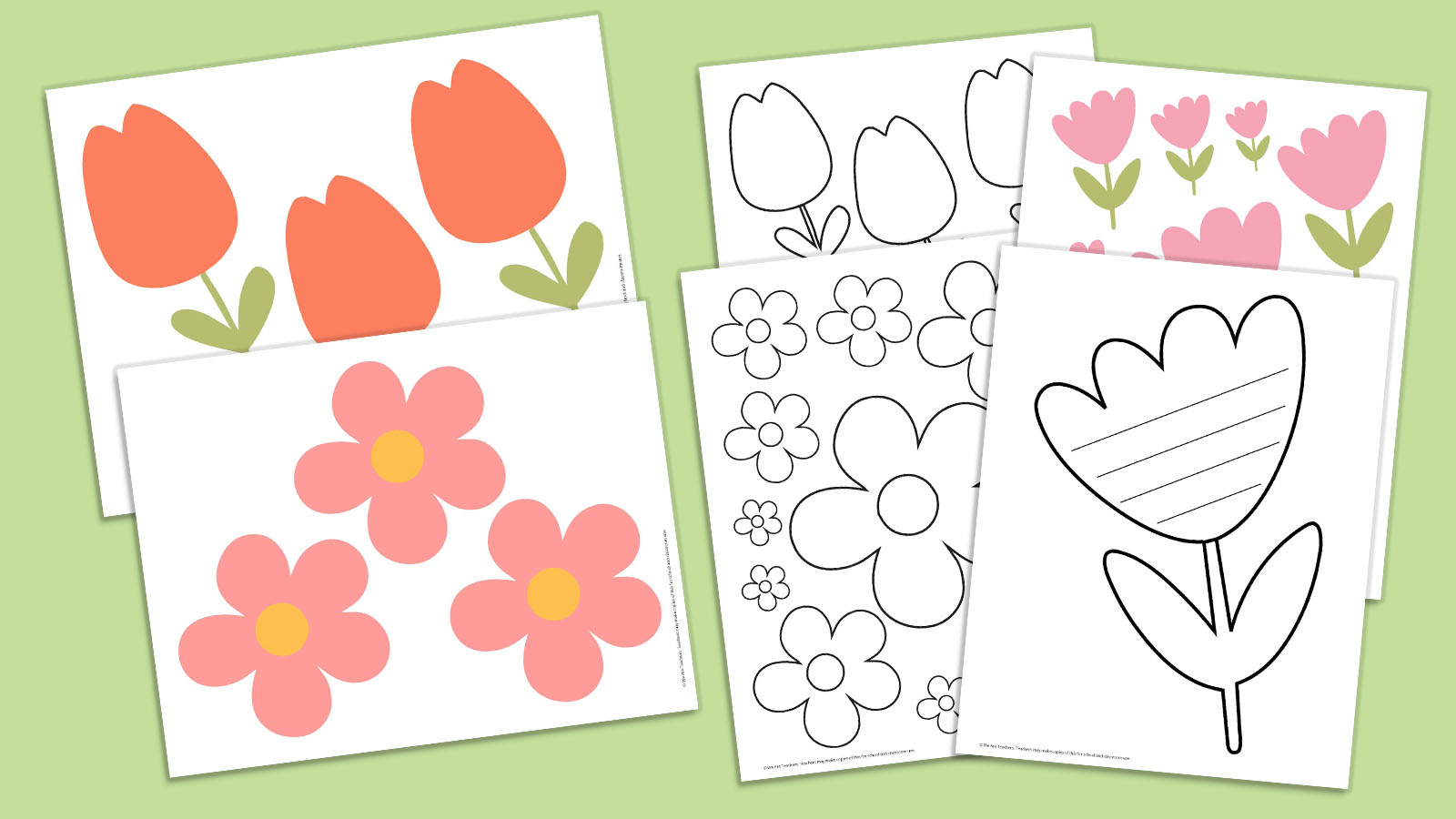 Free Printable Flower Template with regard to Free Printable Flower Template Pattern